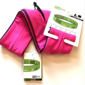 Hot Pink FlipBelt for Exercising/Jogging